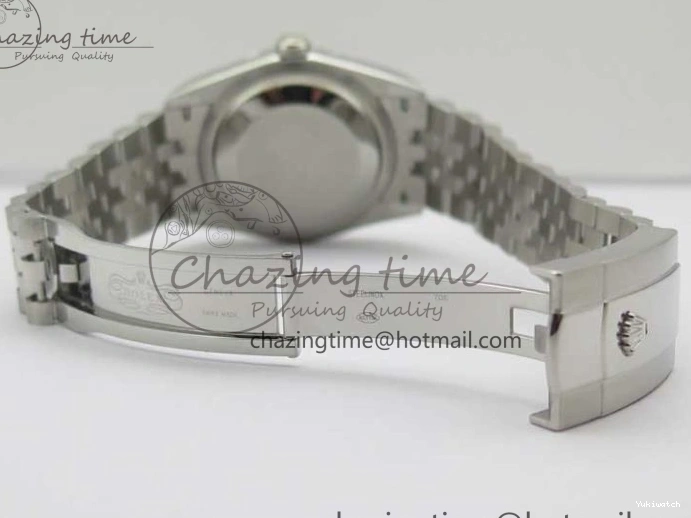 Dial SS Best Roman Jubilee DateJust Edition 126200 1:1 Gray BP Maker 36 Bracelet on 0201